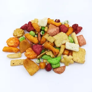 Wholesale Multicolor Mixed Rice Snacks Baked & Fried Assorted Arare Senbei for Private Label OEM Service thumbnail-2