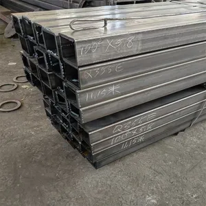Thin Wall Square Tube Light Weight Square Pipe For Fence, Handrail, Greenhouse Frame thumbnail-1