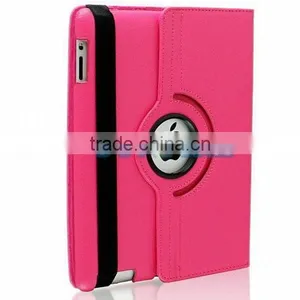 360 Degree Rotate Lichee Pattern Leather Case For Ipad 6/ Air 2 , Ipad 2/3/4 , Ipad Mini thumbnail-2