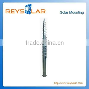 Solar Energy Photovoltaic Mounting System Fench Gate Ground Post/Galvanized Steel PV Racking Piling Bolts thumbnail-1