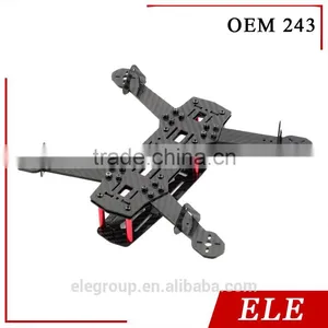 Glass Carbon Fiber 250mm Mini FPV 4 Axis Mulitcopte Frame Kit thumbnail-1
