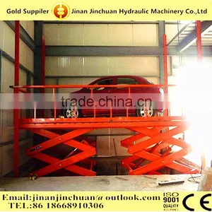 Customized Promotional Scissor Car Lift,stationary Hydraulic Scissor Lift Table thumbnail-1