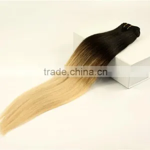 Virgin Asian Ombre Bundles Two Tone Human Hair Weave thumbnail-3