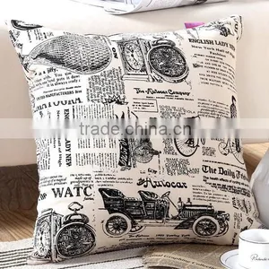 American Style 100% Cotton Thicken Canvas Cushions thumbnail-4