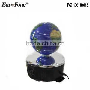 Professional Audio Speakers With Levitating Floating Globe thumbnail-2