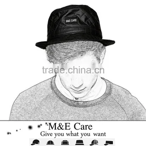 New Arrival Leather-look Plain Blank Cheap Golf Custom Bucket Hats Wholesale thumbnail-1