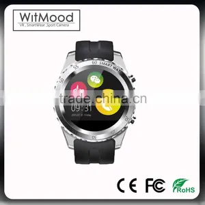 Bluetooth Round Smart Watch Support Sim Card for IOS Smart Watch Samsung Android Smartwatch 2016 thumbnail-4