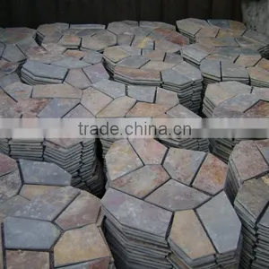 Natural Slates, Sandstone, Rusty, White, Yellow, Black, Green Culture Stone thumbnail-6