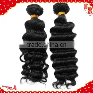 Brazilian Best Quality 6A Grade Deep Wave 100% Virgin Unprocessed Hair Wave thumbnail-1