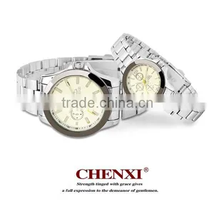 Most Popular Trendy Style Stainless Steel Case Back Watch Large Wrist OEM Black Silver Quartz Custom Watch Man thumbnail-3