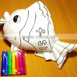 Washable Painting Plush Toy/painting Plush Toy/DIY Painting Plush Toy thumbnail-1