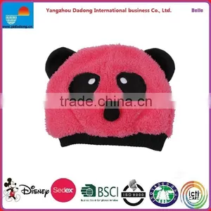 PLUSH PANDA HAT,RED PANDA HAT,PLUSH HAT thumbnail-1