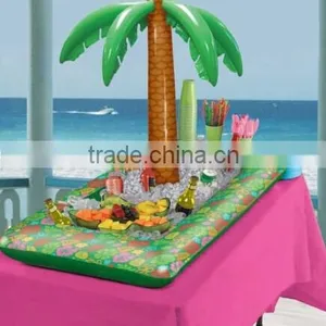 Eco-friendly Pvc Inflatable Luau Palm Tree Buffet Cooler thumbnail-1