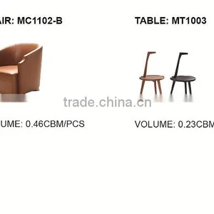 2015 Modern Design High Fashion Home Sofa Top Grain Leather Furniture Living Room MS1210 thumbnail-3