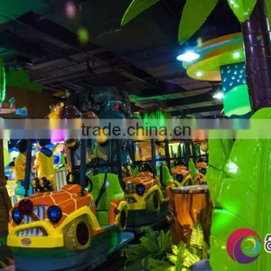 2016 New Design Jungle Style Laser Shot Game Car With Tracks for Theme Park thumbnail-3