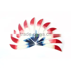 Arrow Feather And Feather Gateway With Three Color For Archery Arrow thumbnail-1