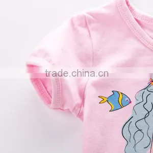 2015 Wholesale New Fashion Design Baby Girls Tshirt thumbnail-4