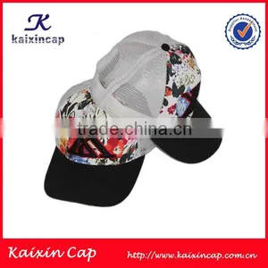 Wholesale 6 Panel Custom Printed Mesh Trucker Hat thumbnail-1
