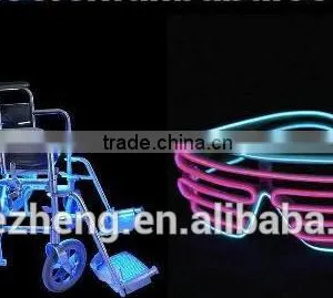 Flashing EL Wire Glasses Glowing in Dark for Party Christmas Halloween Congratualations for Wholesale thumbnail-3