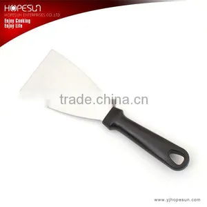 New Design Stainless Steel BBQ Spatula Pizza Cutter Spatula With Plastic Handle thumbnail-3