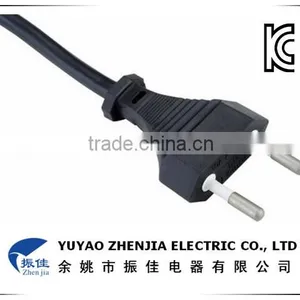 Korea Power Cord /plug / 2 PINc / South Korea KTL Power Cord thumbnail-1