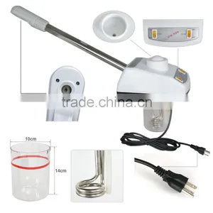 Vertical 2 IN 1 Desktop LED Magnifier Lamp FACIAL Skin Checking FACE OZONE Hot Spray STEAMER Salon SPA 5X thumbnail-4