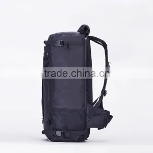 Multifunctional Black Hiking Backpack With Laptop Compartment thumbnail-2