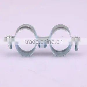 Twin Pipe Clamp Without Rubber thumbnail-1