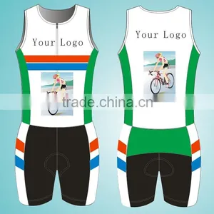 Full Sublimation Custom Triathlon Wear, Lycra Tri Suit thumbnail-1