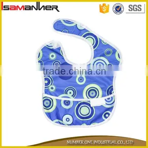 OEM Service Supply Eco-friendly High Quality Soft Plain Cotton Baby Bib thumbnail-1
