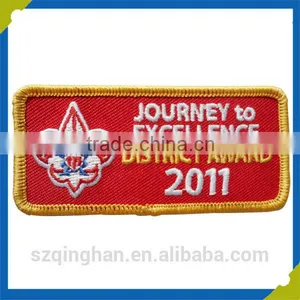 Custom Made Personalized Embroidery Patch Cheap Price Embroidered Label thumbnail-3