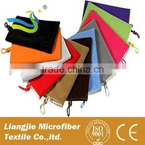 Microfiber and Flocking Material Mobile Phone Bags thumbnail-1