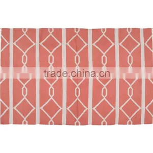 Flat Woven Designer Rug thumbnail-1