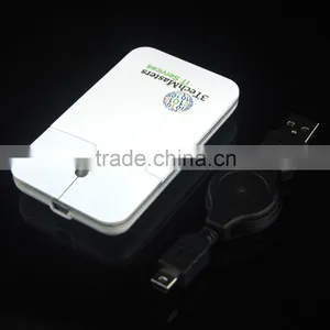Cheapest Computer Optical Wireless Mouse/retractable Wired Mouse Ultra Slim Mouse With LED That Lights up Your Logo thumbnail-6
