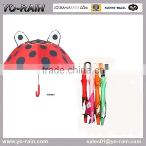 19"x8ribs Stick Auto Open Child Animal Umbrella YR1007 thumbnail-1