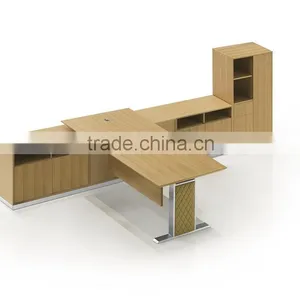 DT-06 L-shape T-shape Computer Table MDF Office Table Quality Choice thumbnail-2