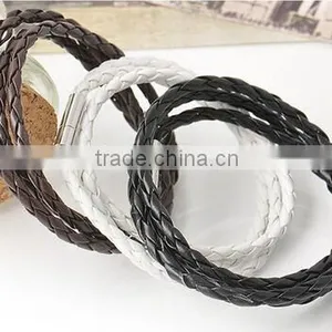 Factory Top Selling Wholesale Magnetic Leather Bracelet/ thumbnail-2