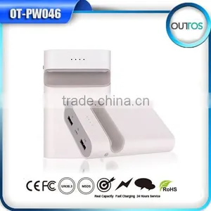 2015 Hot Smartphone Accessories Quality Products Portable Power Bank Stand 8400mah thumbnail-3