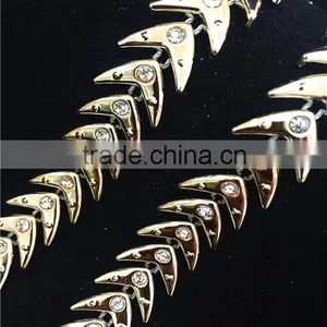 Beautiful Rhinestone Plastic Trimming,clothes Accessory,lace Trimming thumbnail-5
