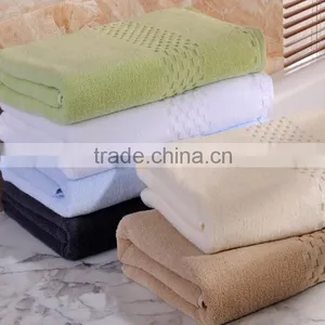 China Multifunctional Custom 100% Cotton Velour ab Yarn Stripe Bath Towel Set thumbnail-1