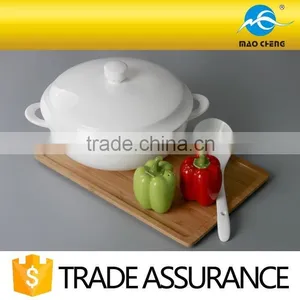 Big Ceramic Soup Pot With Lid thumbnail-1