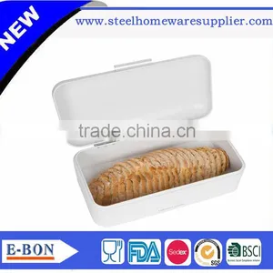 High Quality Stainless Steel Bread Bin Cold Iron Powder Food Box thumbnail-3