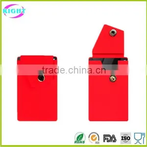 Custom 3M Sticker Silicone Credit Card Holder, ID Card Holder Backed Phone With Button thumbnail-5