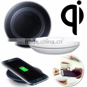 Genuine Qi Wireless Charger Fast Charger for Samsung Galaxy Note 5 Works for Samsung S7 S7 Edge S6 S6 Edge Plus thumbnail-1