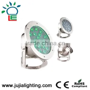 Round Led Underwater Light With Brass thumbnail-2