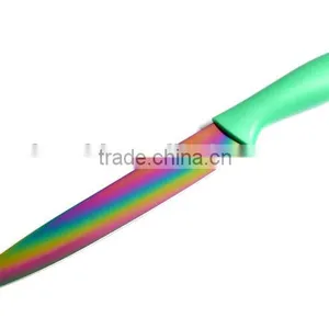 Titanium Kitchenprofessional Knife With Colored Handle thumbnail-1