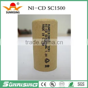 NiCd Rechargeable Battery 1.2v Sc1500 ni cd Battery Pack for Power Tools thumbnail-1