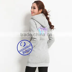 2015 Wholesale Custom Printed Sweatshirts Hoodies for Women thumbnail-4