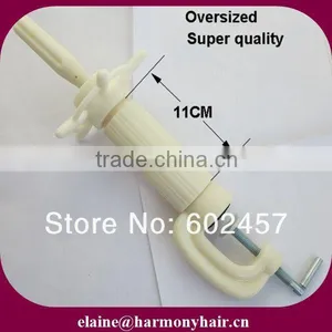 GREAT White Plastic Wig Stand thumbnail-3