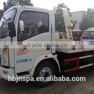 4*2 Medium Sized Vehicle HOWO Tow Truck thumbnail-5